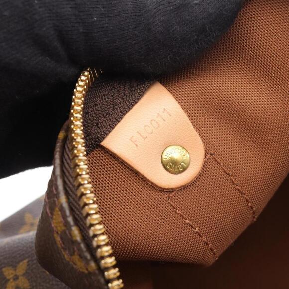 LOUIS VUITTON Brown Monogram Leather Boston Bag - Picture 5 of 9